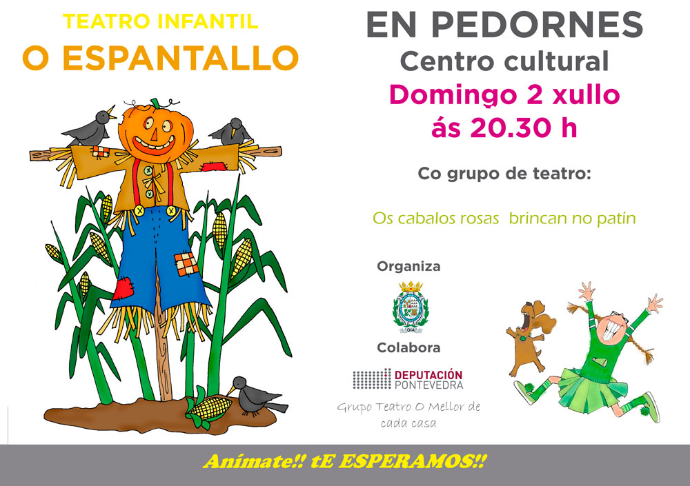 Teatro infantil “O Espantallo”, en Pedornes