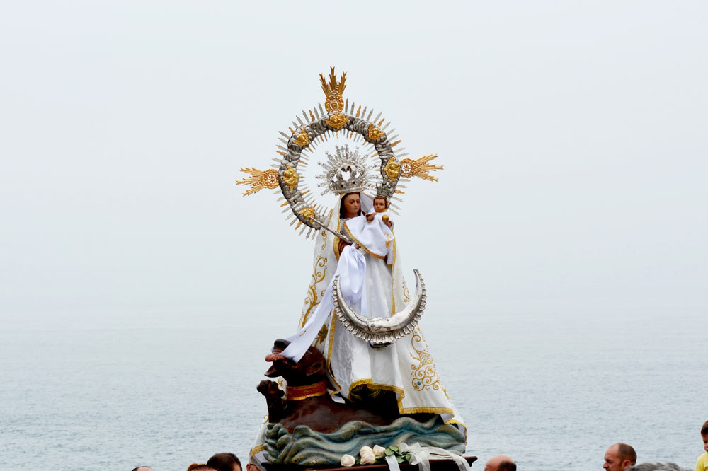 O próximo luns, día da Virxe do Mar, festivo local en Oia