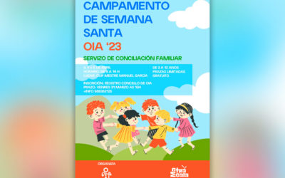 O Concello de Oia organiza un campamento infantil de Semana Santa do 3 ao 5 de abril