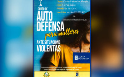 Curso de autodefensa para mulleres os días 5 e 7 de marzo en Mougás