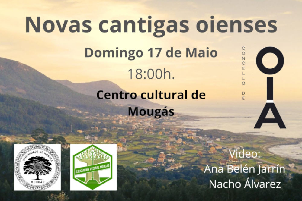 O audiovisual “Novas cantigas oienses” continúa a súa ruta polas parroquias e celebra as Letras Galegas cunha proxección o domingo en Mougás